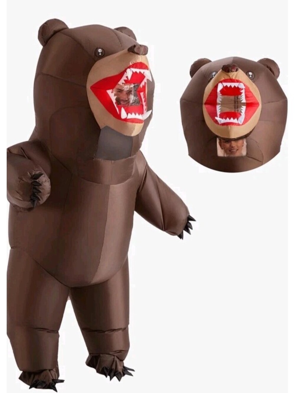 New Adult Men's BEAR Inflatable Halloween Costume   Spooktacular Creations